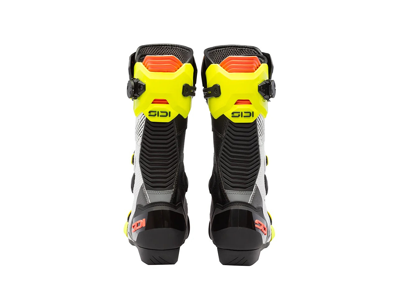 Sidi MAG 2 Air motorcycle boots Fluo Yellow / Coral Red - 390 