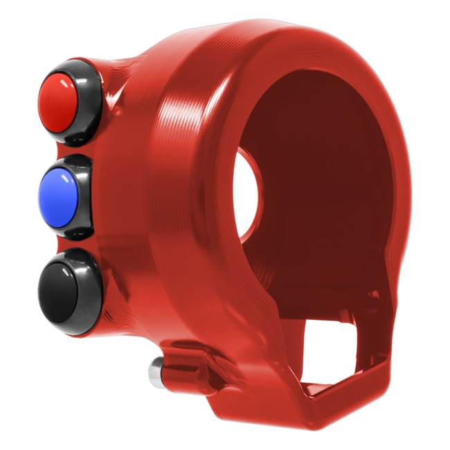 Gasgriffgehäuse mit integriertem Lenkerschalter JetPrime Aprilia RSV4 RF (17-18) JP CO AP009