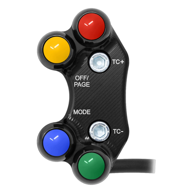 Lenkerschalter Superbike links JetPrime BMW S 1000 RR (15-18) JP SPS 008 – für BMW-Stock-Pro-Dashboard