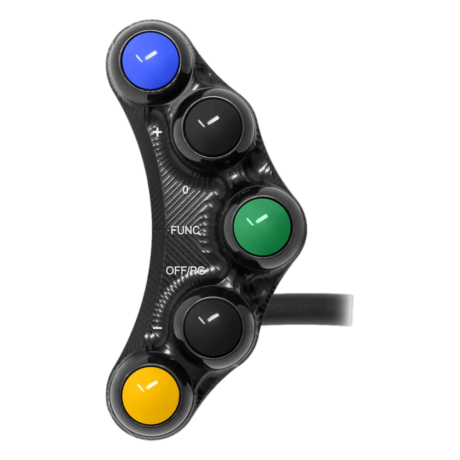 Lenkerschalter Superbike links JetPrime BMW S 1000 RR (19-26) JP SPS 038M – für MoTeC-Dashboard