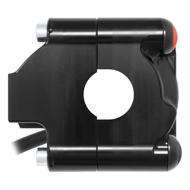 Gasgriffgehäuse mit integriertem Lenkerschalter JetPrime Ducati Panigale V2 955 (20-24) JP CO DU600 – für Mectronik-Dashboard