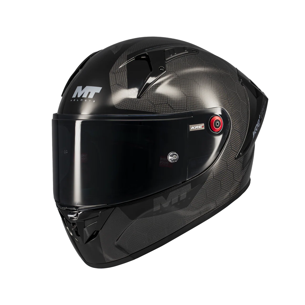 MT-Helmets KRE+ S Capacete Pure Carbon Glossy A1 Glow Abrangente 