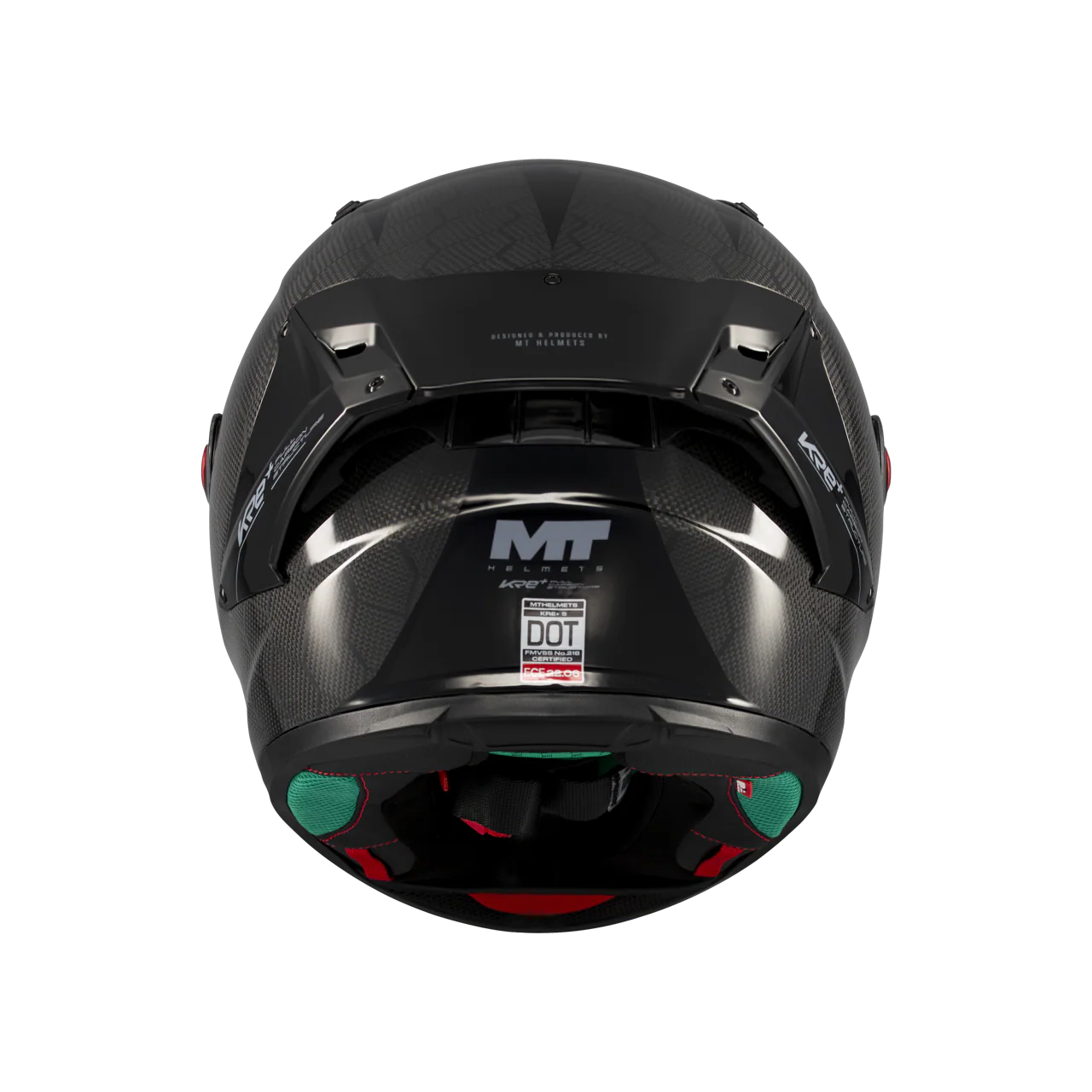 MT-Helmets KRE+ S Capacete Pure Carbon Glossy A1 Glow Abrangente 