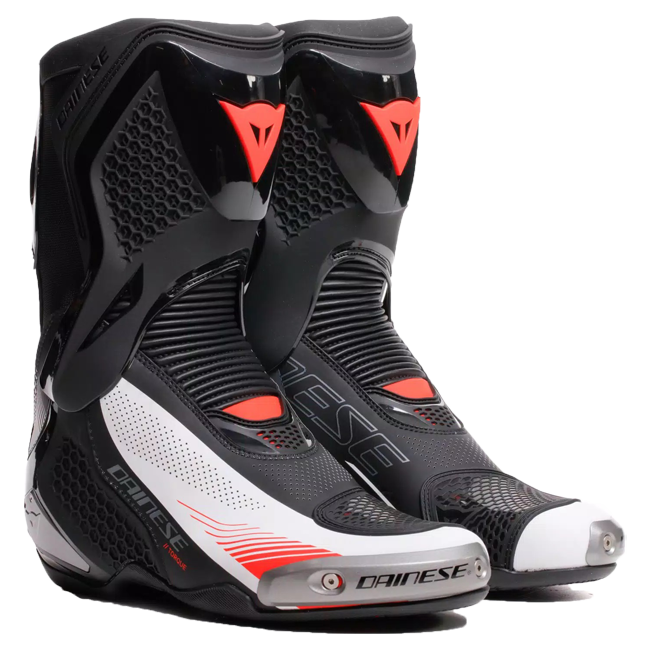 Botas de motociclismo Dainese Torque 4 Air Racing e Estrada Verão | Homens | Preto/Branco/Vermelho | 2017900086N3200 
