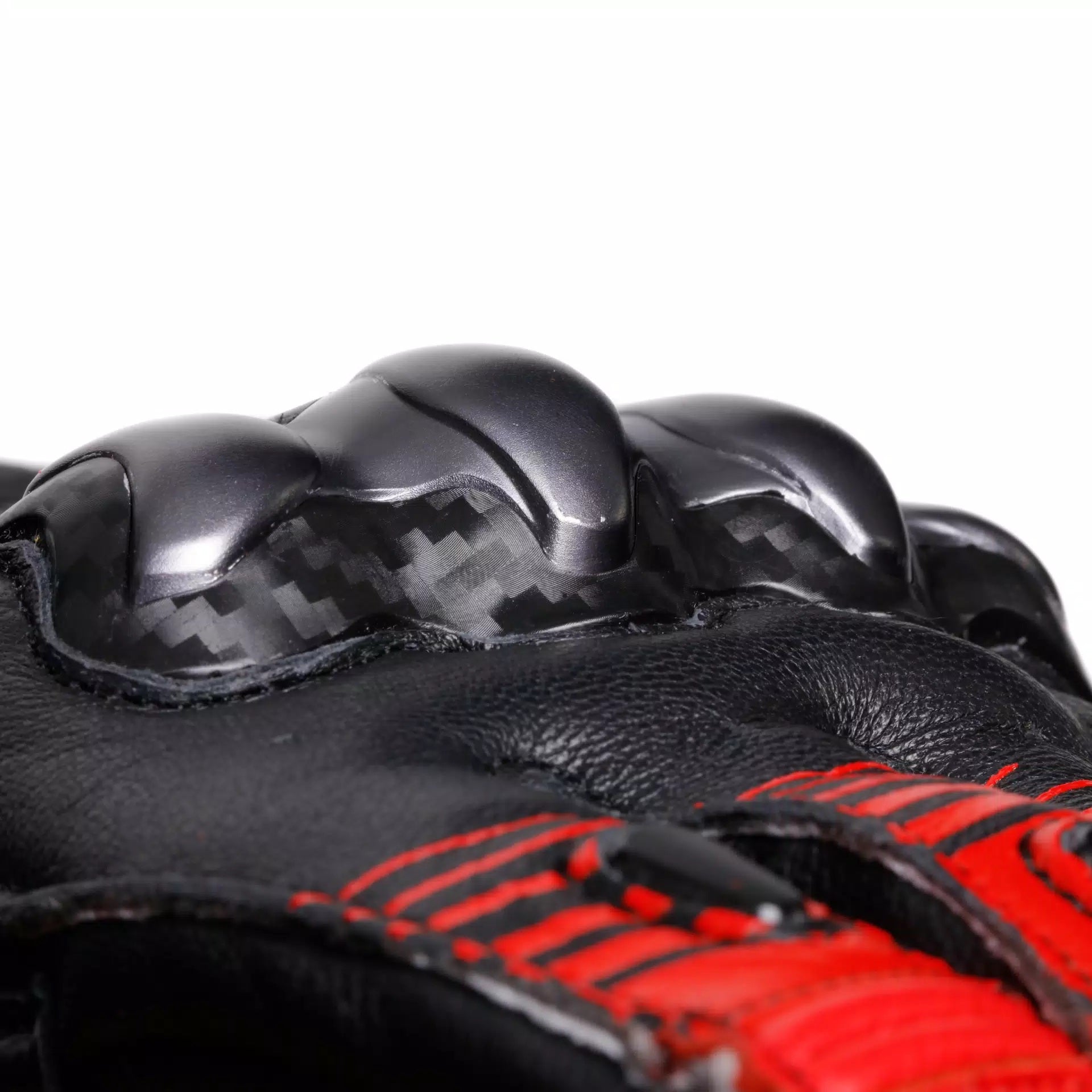 Luvas de couro para moto Dainese Fiero Racing | Masculino | Preto/Vermelho | 2018100025A7700 