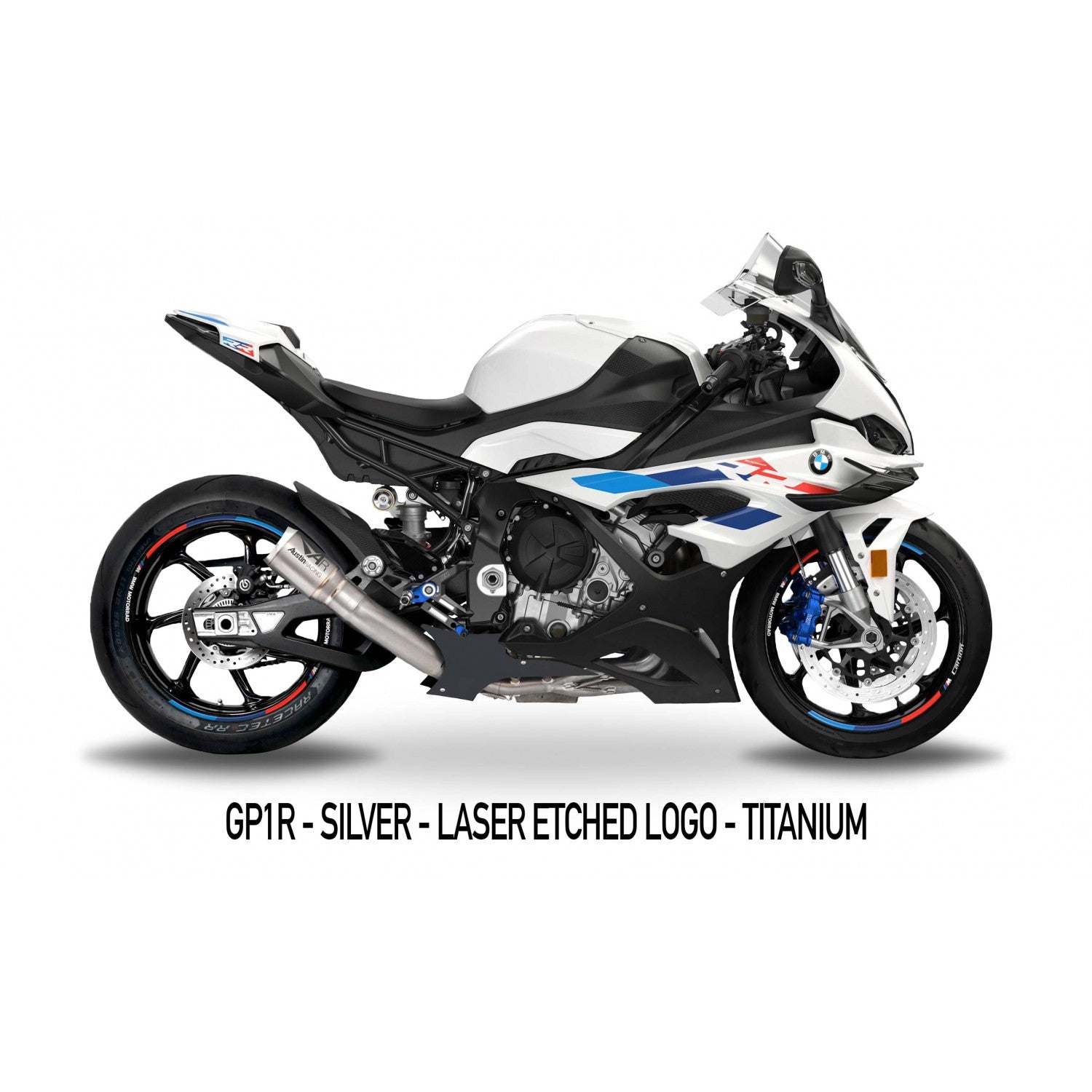 Sistema de escape completo em titânio Austin Racing (GP1R/GP2R/V3) BMW S1000RR K67 (19-26) 