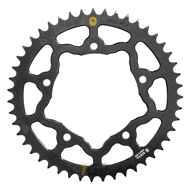 Sitta Roda de corrente de alumínio Suzuki GSX-R 1000 (03-08) (201Z) – 37-47 dentes, passo 520 