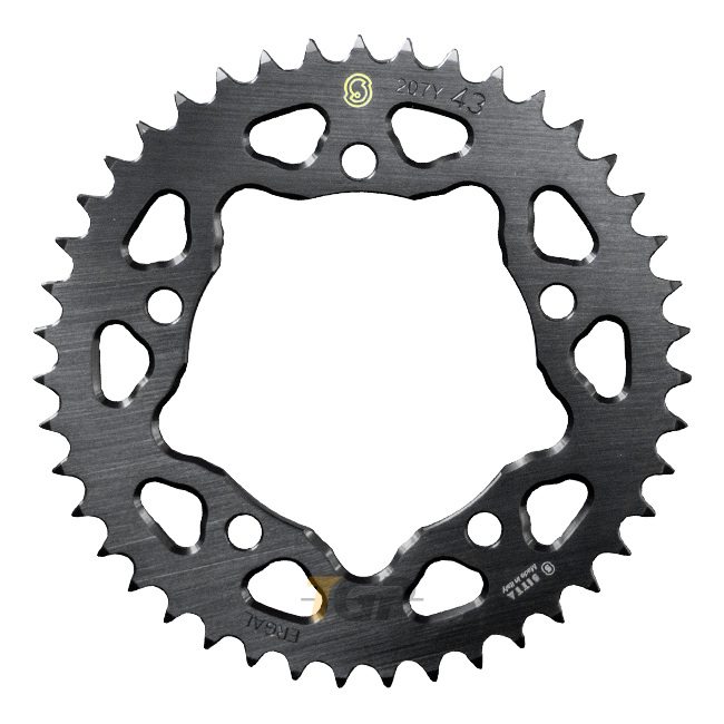 Sitta Roda de corrente de alumínio BMW S1000RR K67 (19-26) (207Y) – 37-47 dentes, passo 525 