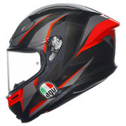 AGV K6 S Helm Slashcut black/gray/red | 2118395001014