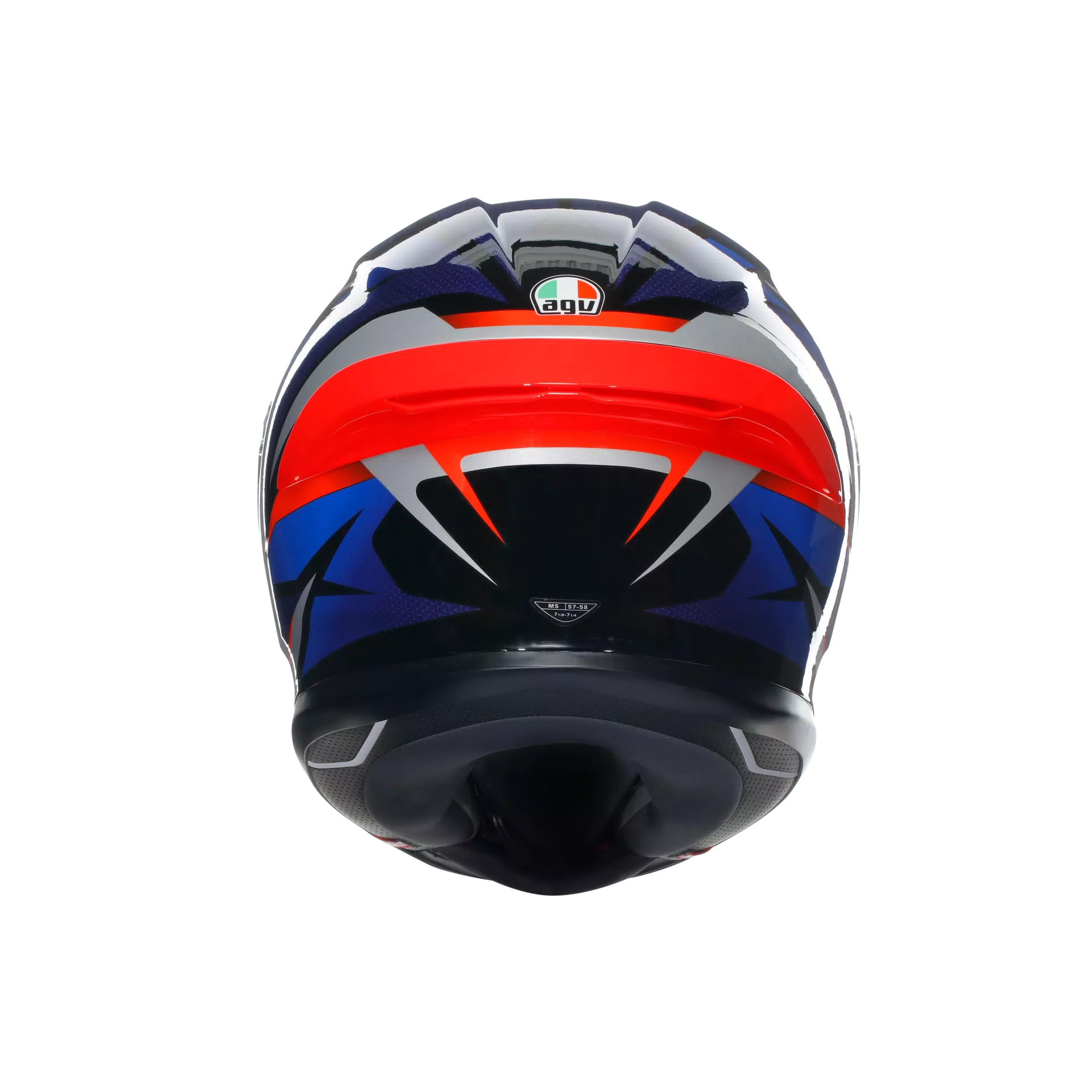 AGV K6 S Helm Slashcut black/blue/red | 2118395001015