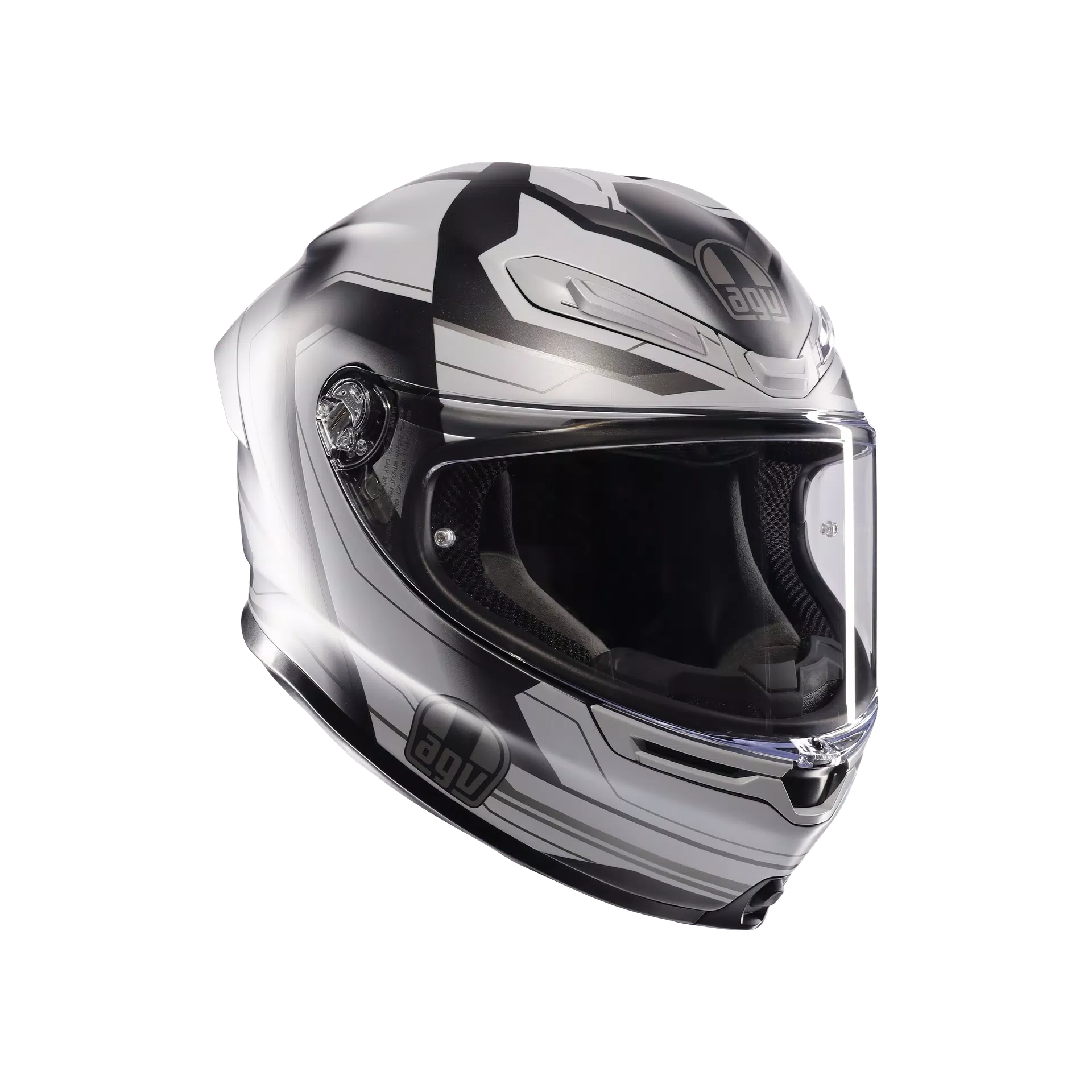 AGV K6 S Capacete Ultrasonic Preto Mate/Cinza | 2118395001021 