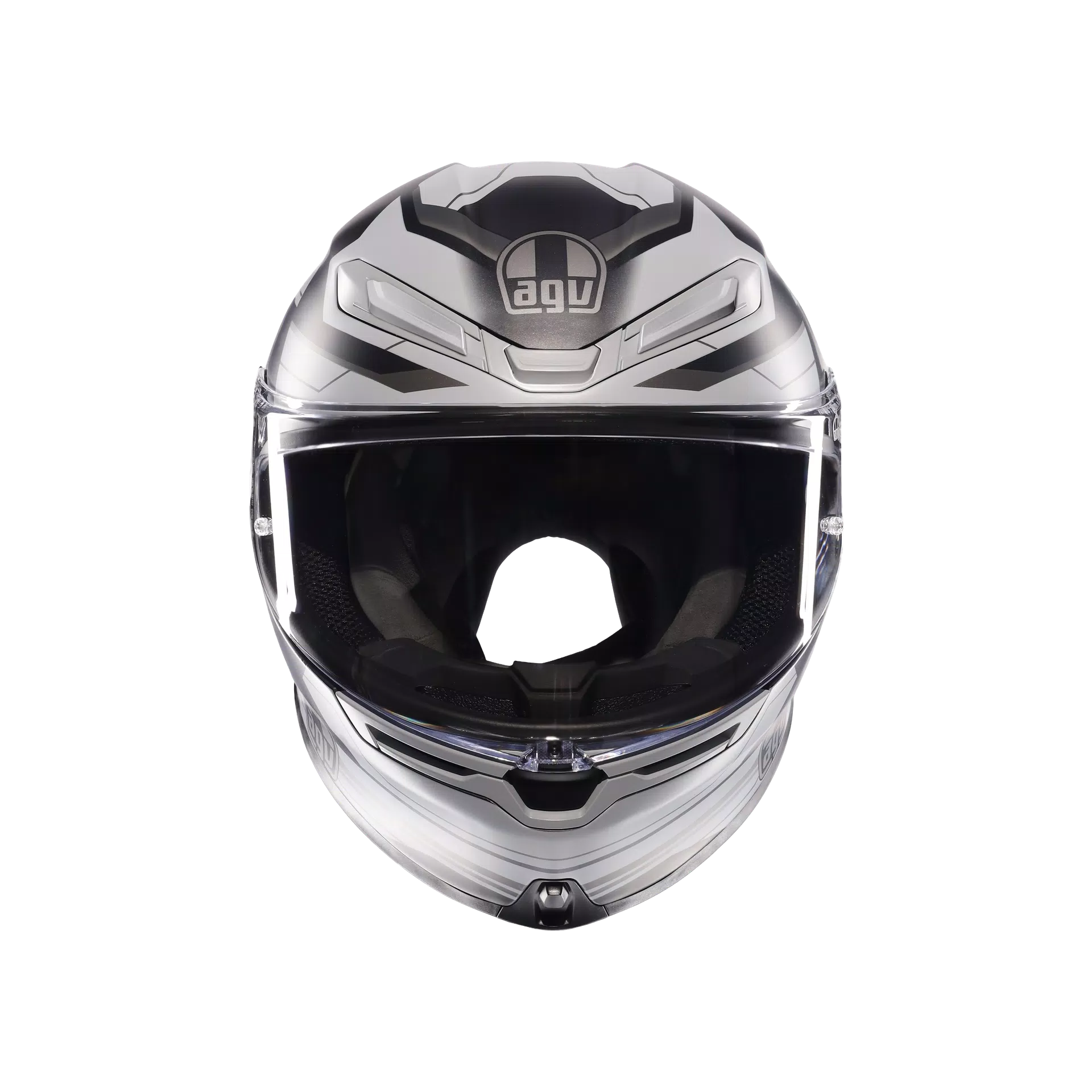 AGV K6 S Capacete Ultrasonic Preto Mate/Cinza | 2118395001021 