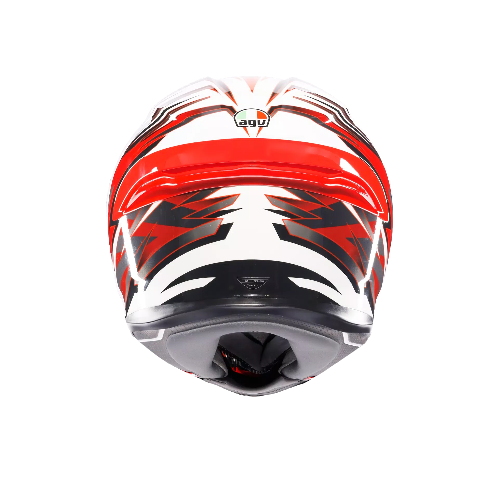 AGV K6 S Helm Reeval white/red/gray | 2118395001023