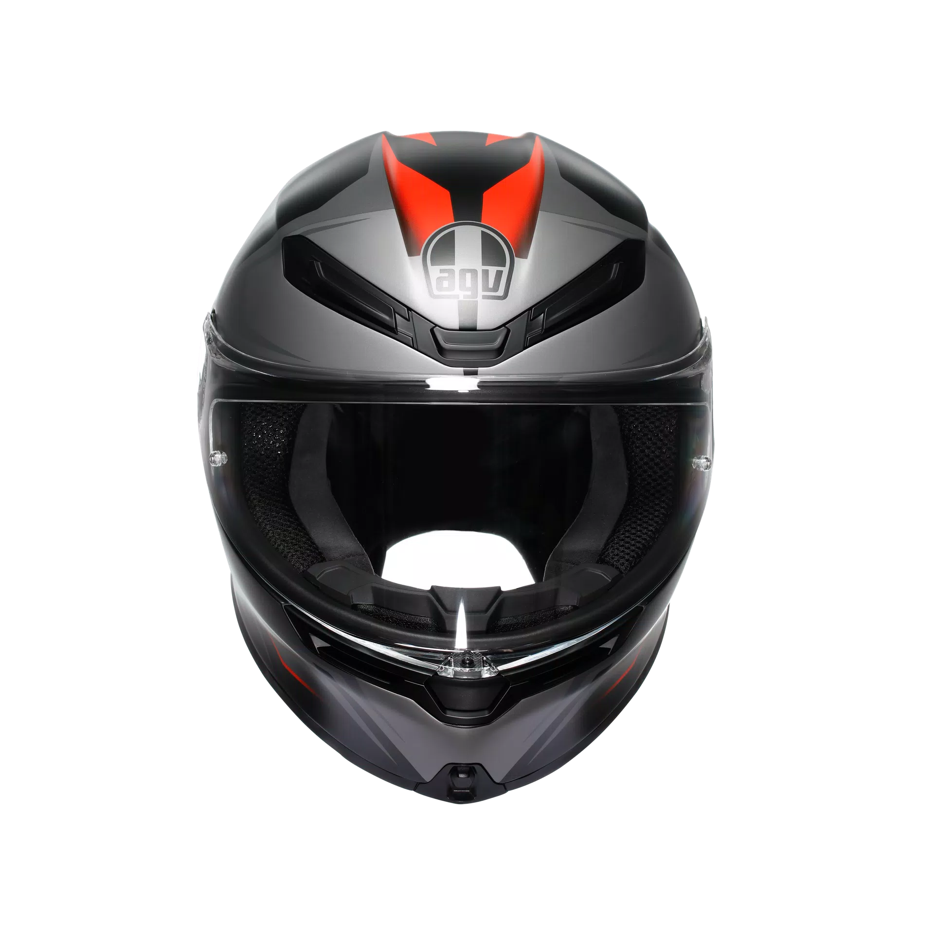 AGV K6 S helmet karve matt black/gray/red | 2118395001024