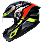 AGV K6 S Helmet Erazer Black/Red/Fluorescent Yellow | 2118395001026 