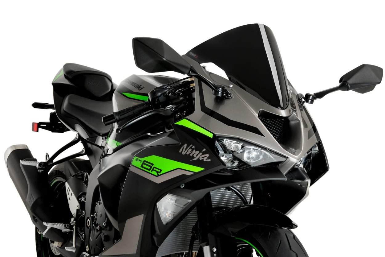 Puig R-Racer Windshield Kawasaki ZX-6 R (24-25) 