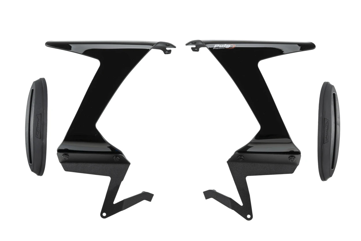 Spoilers laterais Puig Winglets Downforce Kawasaki ZX-6 R (24-25) 