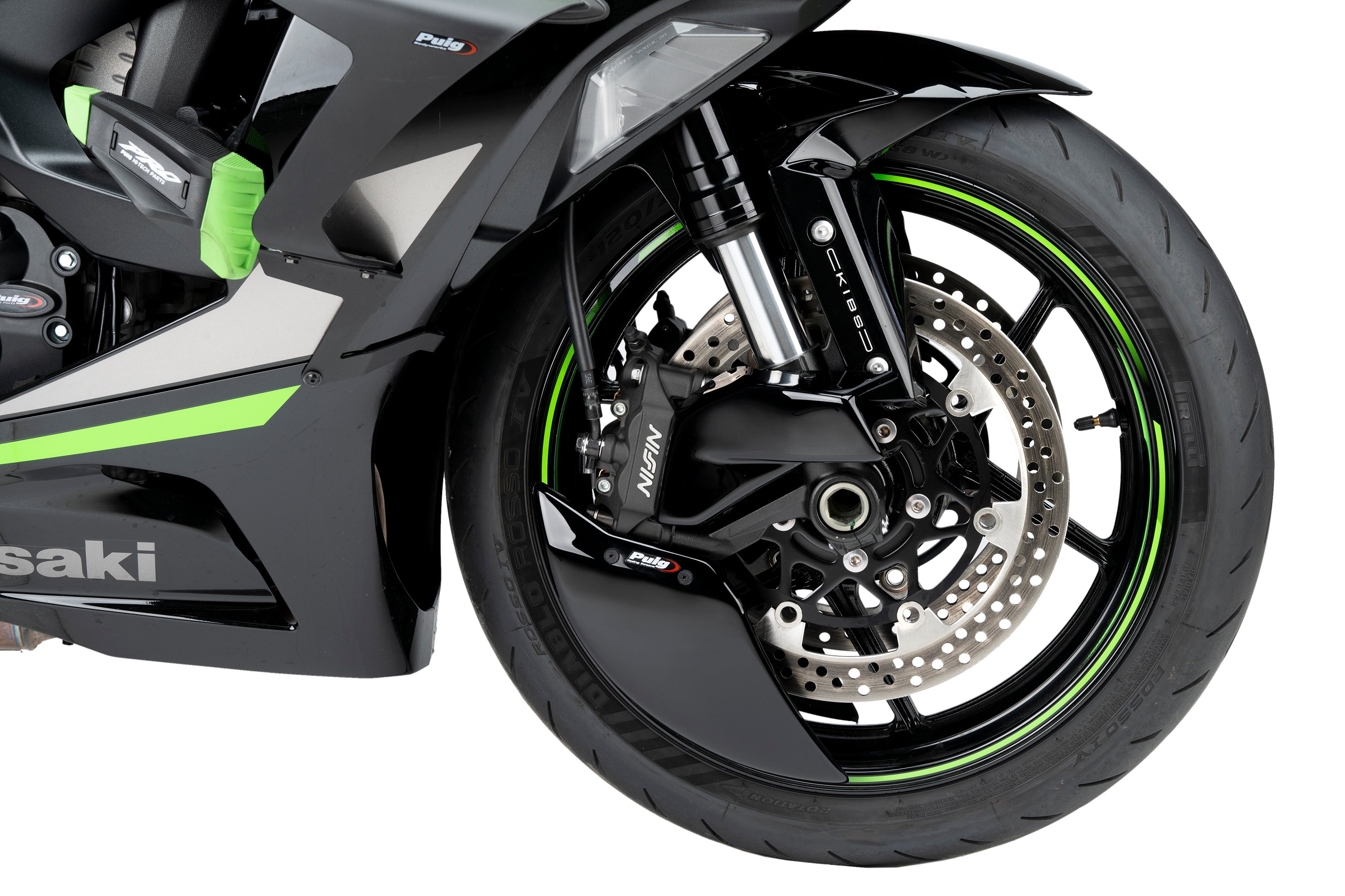 Pinças de travão Refrigeração Dutos de Ar Puig Kawasaki ZX-6 R (24-25) 