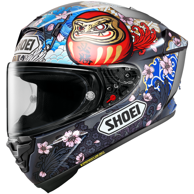 Shoei X-SPR PRO Capacete Márquez Motegi5 TC-1 - Réplica de Marc Márquez Motegi 2024 