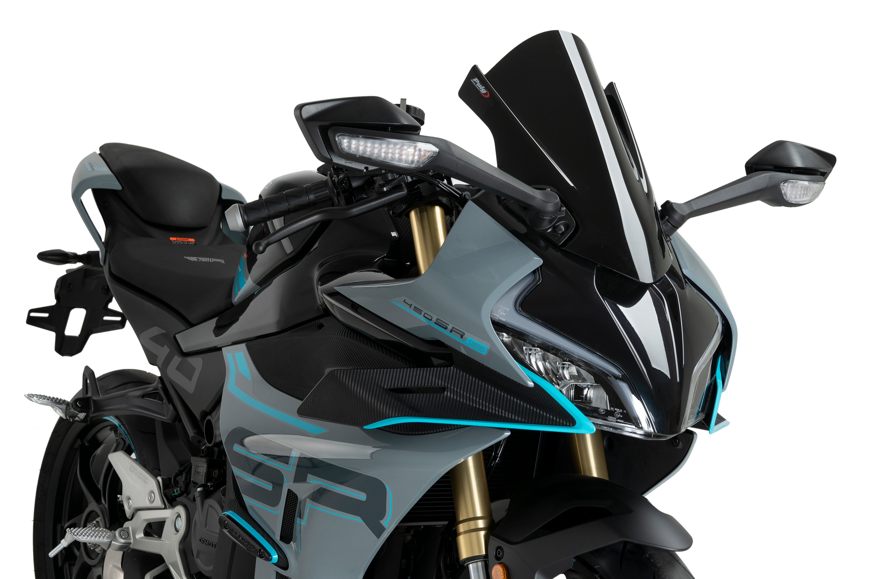 Puig Z-Racing Windshield CFMoto 450 SR (24-26) 