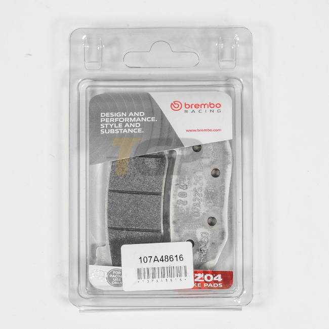 Brembo Z04 Racing brake pads Ducati Panigale V4/S (25-)