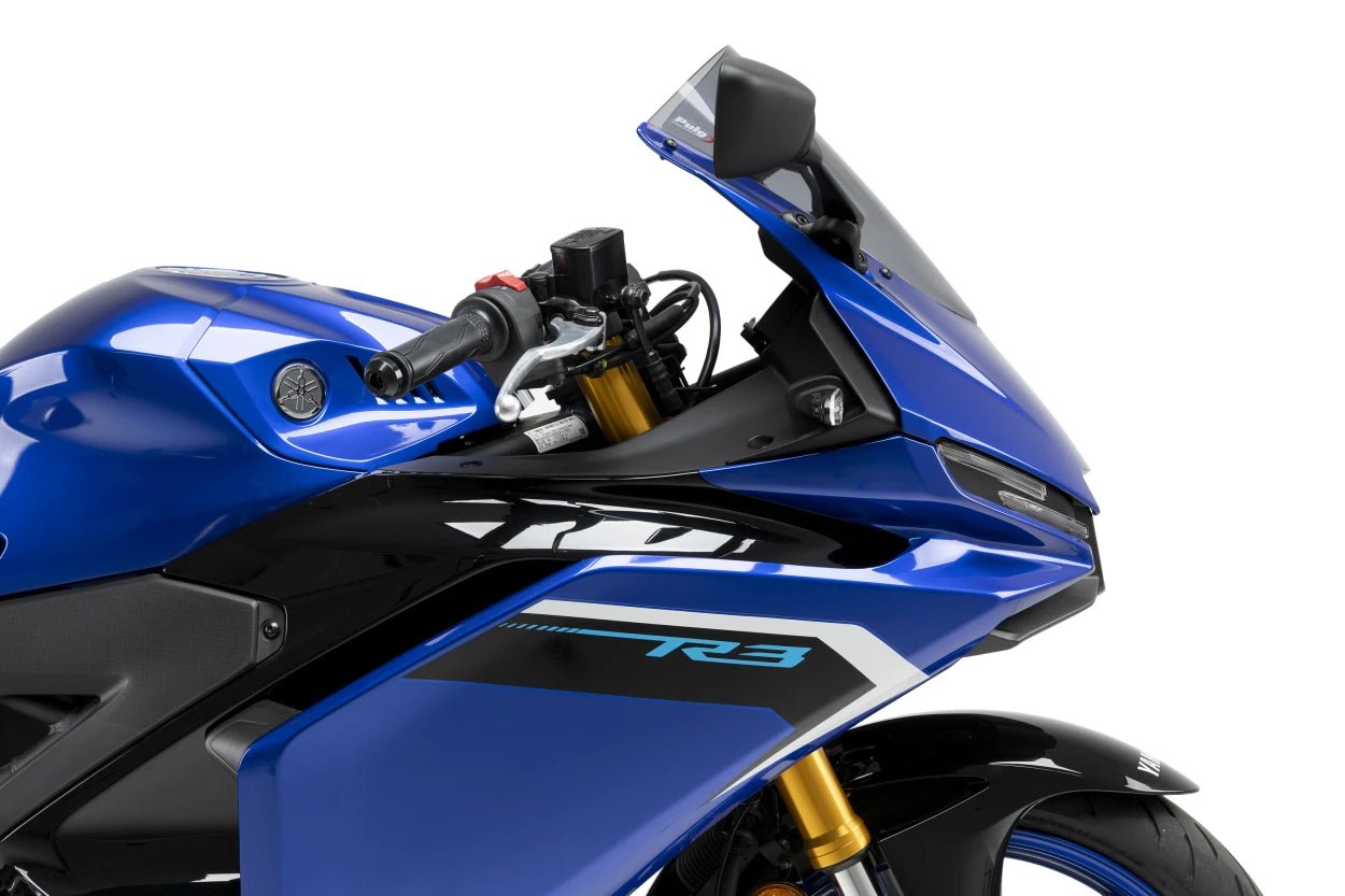 Puig R-Racer Windshield Yamaha YZF-R3 (19-26) 