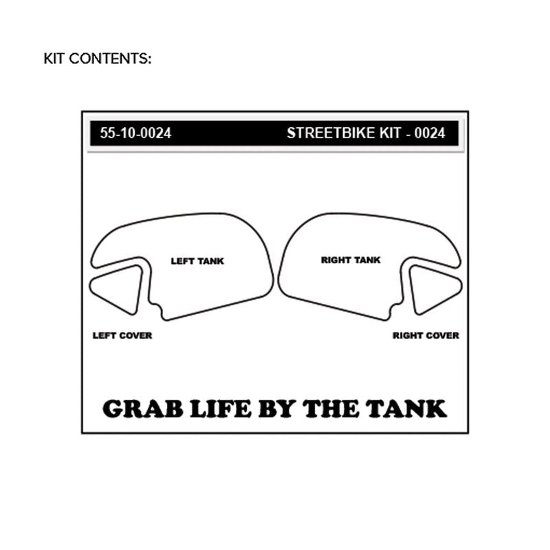 Stompgrip Vulcano Pads de Tração Honda CBR 600 RR (13-20) 55-10-0024 