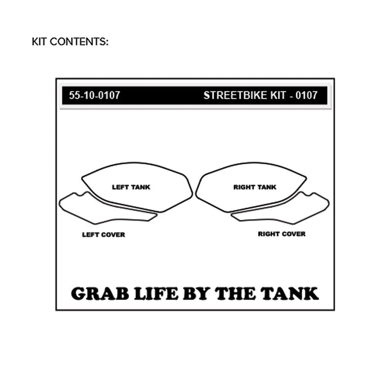 Stompgrip Super Vulcano Almofadas de Tração BMW S1000RR K46 (15-18) 55-12-0107 
