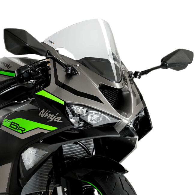 Puig R-Racer Windshield Kawasaki ZX-6 R (24-25) 