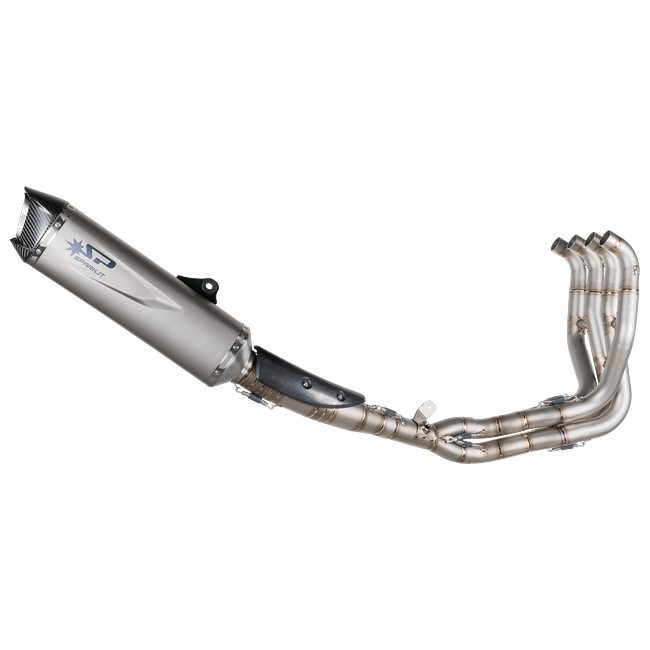Spark Exhaust Komplettanlage Racing Force Evo 450 mm Titanium Kawasaki ZX-10R/RR (21-26) GKA8853T