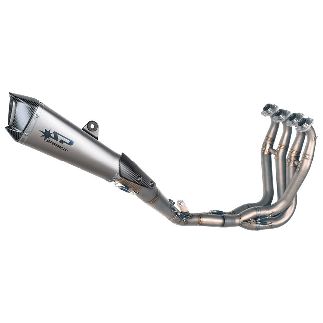 Spark Exhaust Komplettanlage Racing Konix Evo EVO2024 Titanium Kawasaki ZX-6R (09-26) GKA8831T