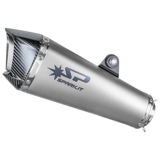 Spark Exhaust Schalldämpfer Universal Konix Evo 60 mm / 300 mm Titanium G00SI25T