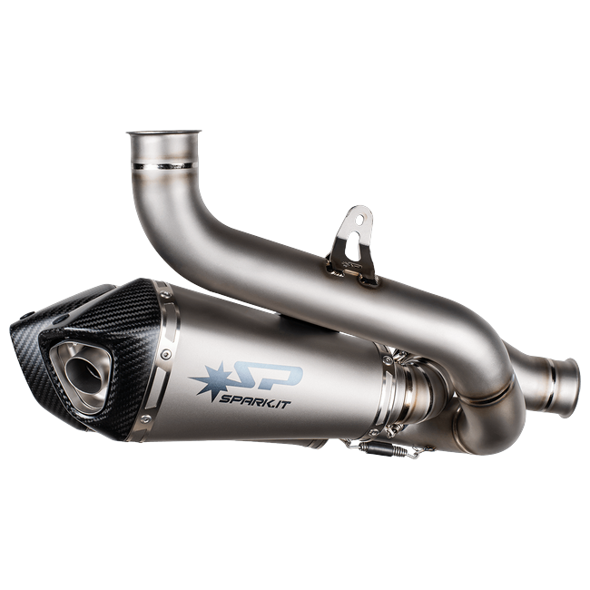 Spark Exhaust Komplettanlage Racing Satz Konix Evo Titanium Ducati Panigale V4/S/R (25-26) GDU8856T