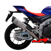 Kit de Escape Arrow Slip-On Pista Titanium Aprilia RSV4 1100 Factory (21-26) 71003PT 
