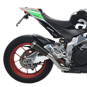 Arrow slip-on kit pro-race stainless steel Dark Aprilia RSV4/RR/RF (17-18) 71214PRN