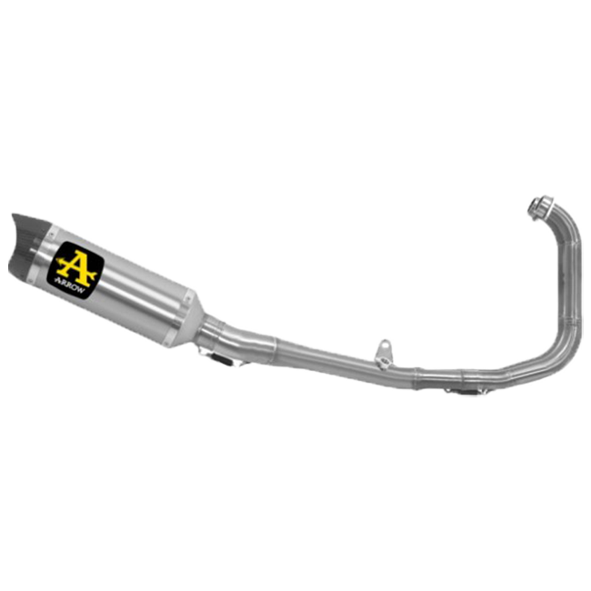 Sistema de escape completo Arrow Competition em aço inoxidável para Yamaha YZF-R3 (21-25) 71221CKZ 