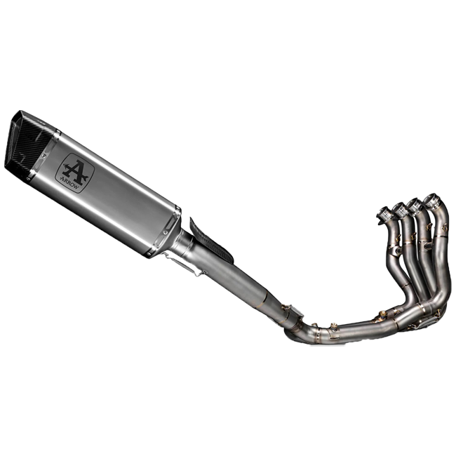 Sistema de escape completo Arrow Pista em aço inoxidável BMW M1000RR K66 (21-26) 71204PTZ 