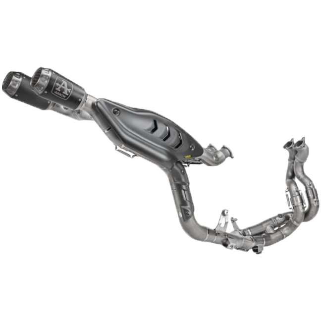 Sistema de escape completo Arrow Competition em titânio para Ducati Panigale V4/S (2025) 71253CP 