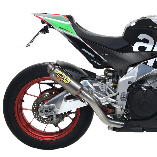 Kit de Escape Arrow Slip-On GP2 Titânio Aprilia RSV4/RR/RF (17-18) 71542GP 