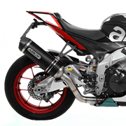 Arrow Slip-on Race-Tech Aluminum Dark Aprilia RSV4/RR/RF (17-18) 71744akn