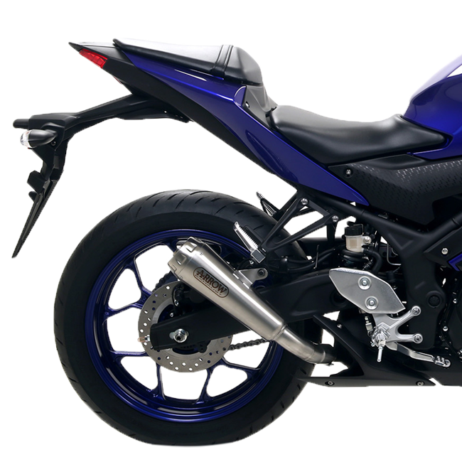 Arrow Slip-On Pro-Race em Aço Inoxidável Yamaha YZF-R3 (21-25) 71831PRI 