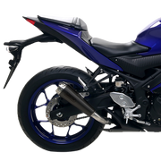Escape Arrow Slip-On Pro-Race em Aço Inoxidável Dark para Yamaha YZF-R3 (21-25) 71831PRN 