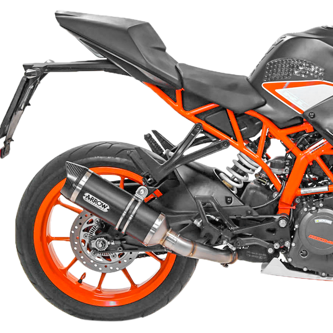 Escape Arrow Slip-On Thunder Alumínio Escuro KTM RC 390 (17-20) 71860AKN 