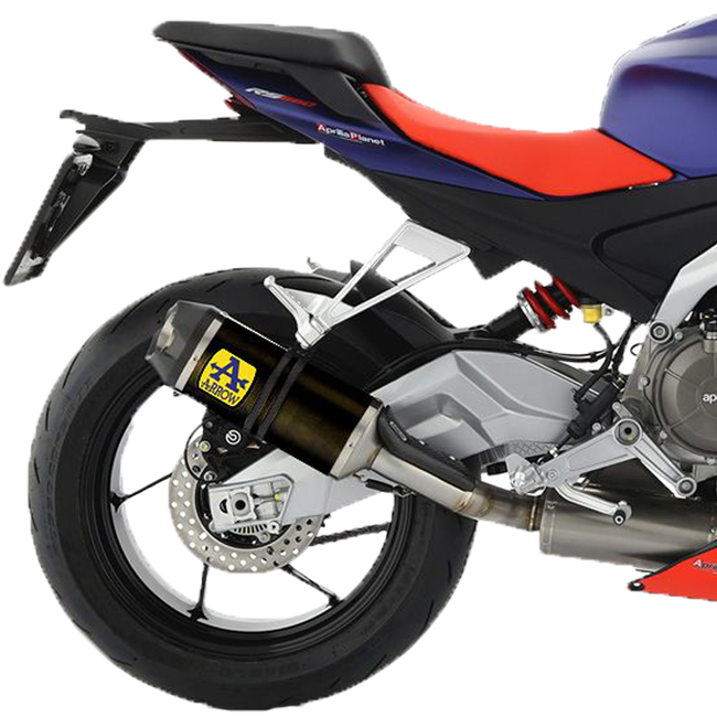 Escape Arrow Slip-On Indy Race Alumínio Escuro Aprilia RS 660 (20-24) 71929AKN 