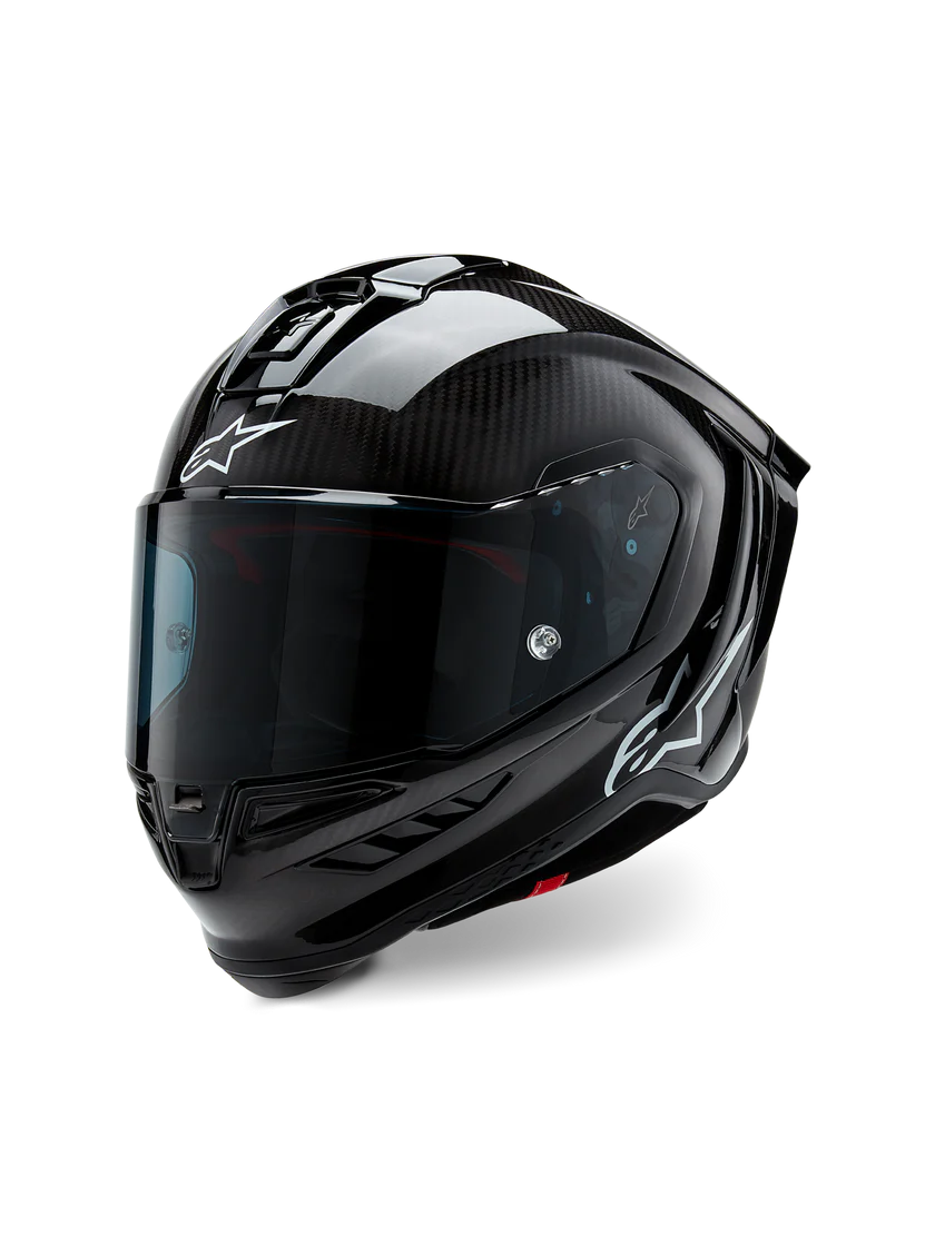 AlpineStars Supertech R10 Solid Helm Carbon Gloss 8200124-1902