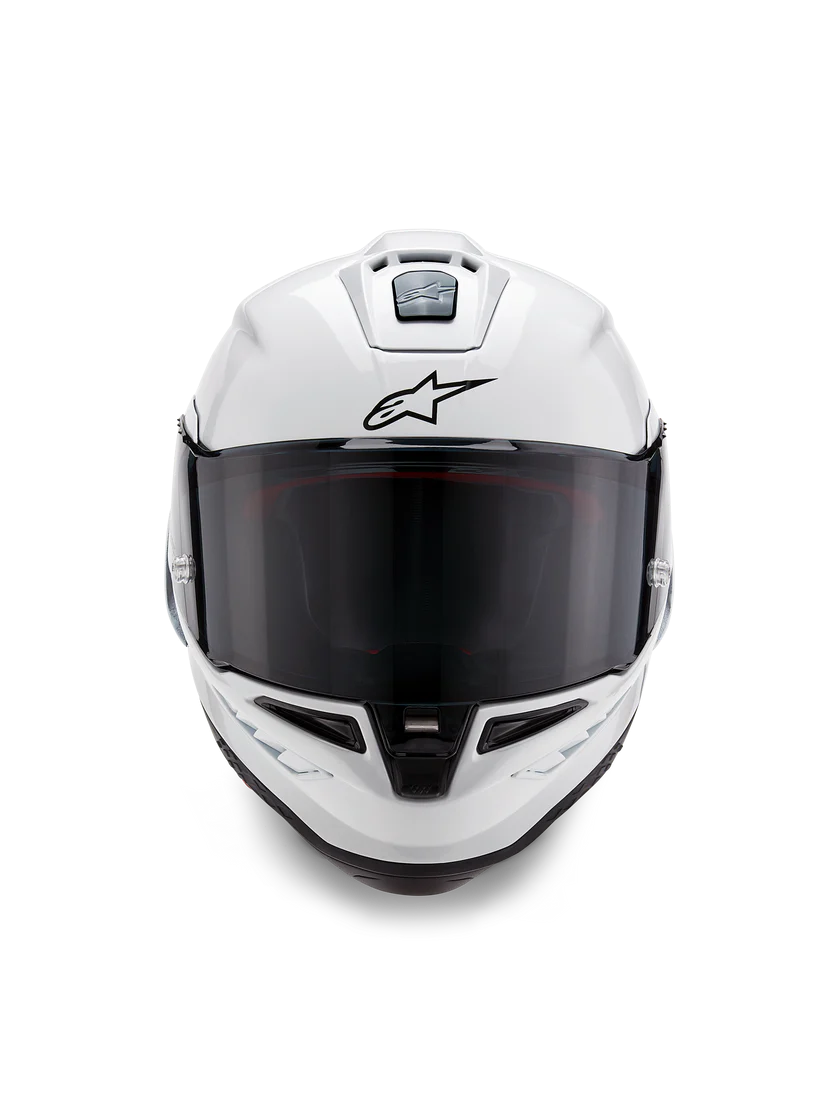 Capacete Alpinestars Supertech R10 Solid Branco Brilhante 8200124-2170 