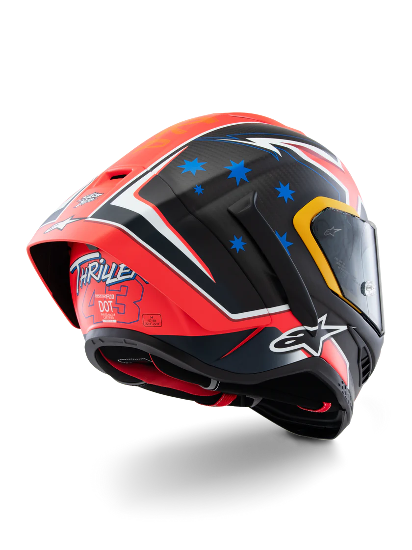 Alpinestars Supertech R10 Capacete Edição Limitada Replica Jack Miller 2024 8200725-7226 