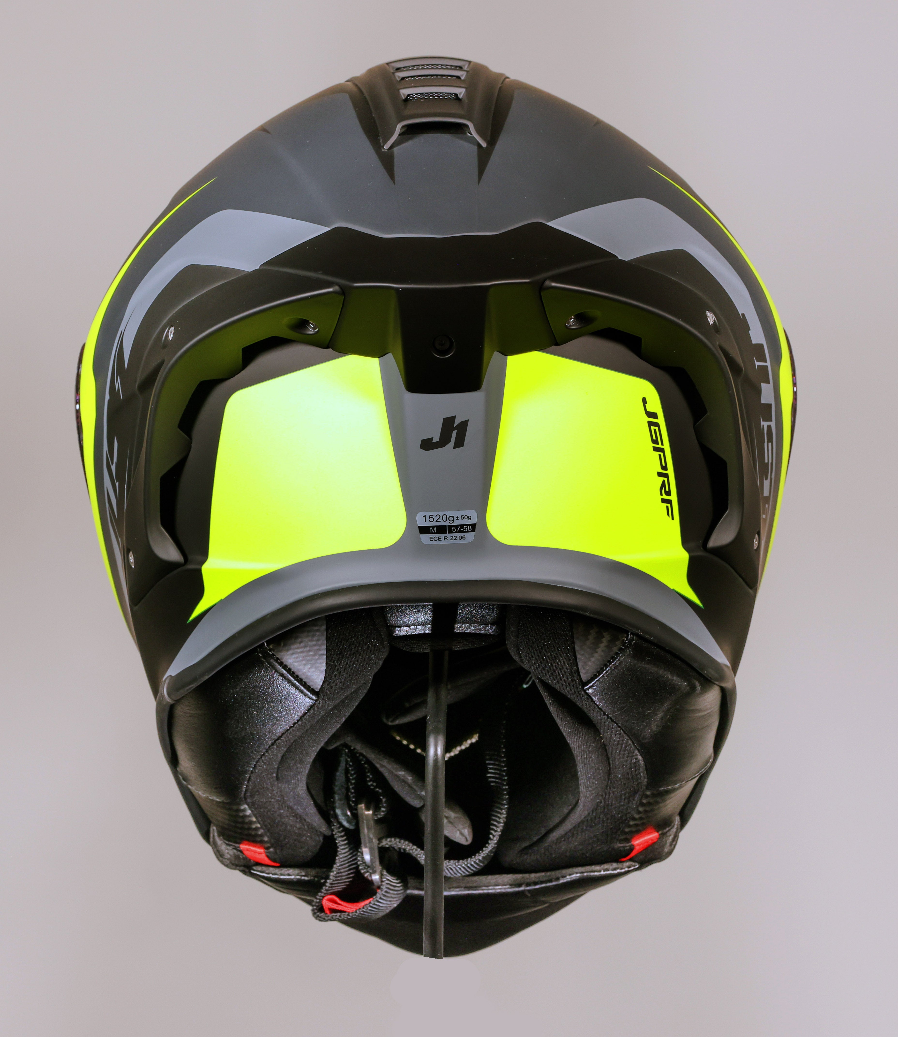Just1 J-PGRF Helmet Arrow Neon Yellow / Matte Grey 6130320294005 