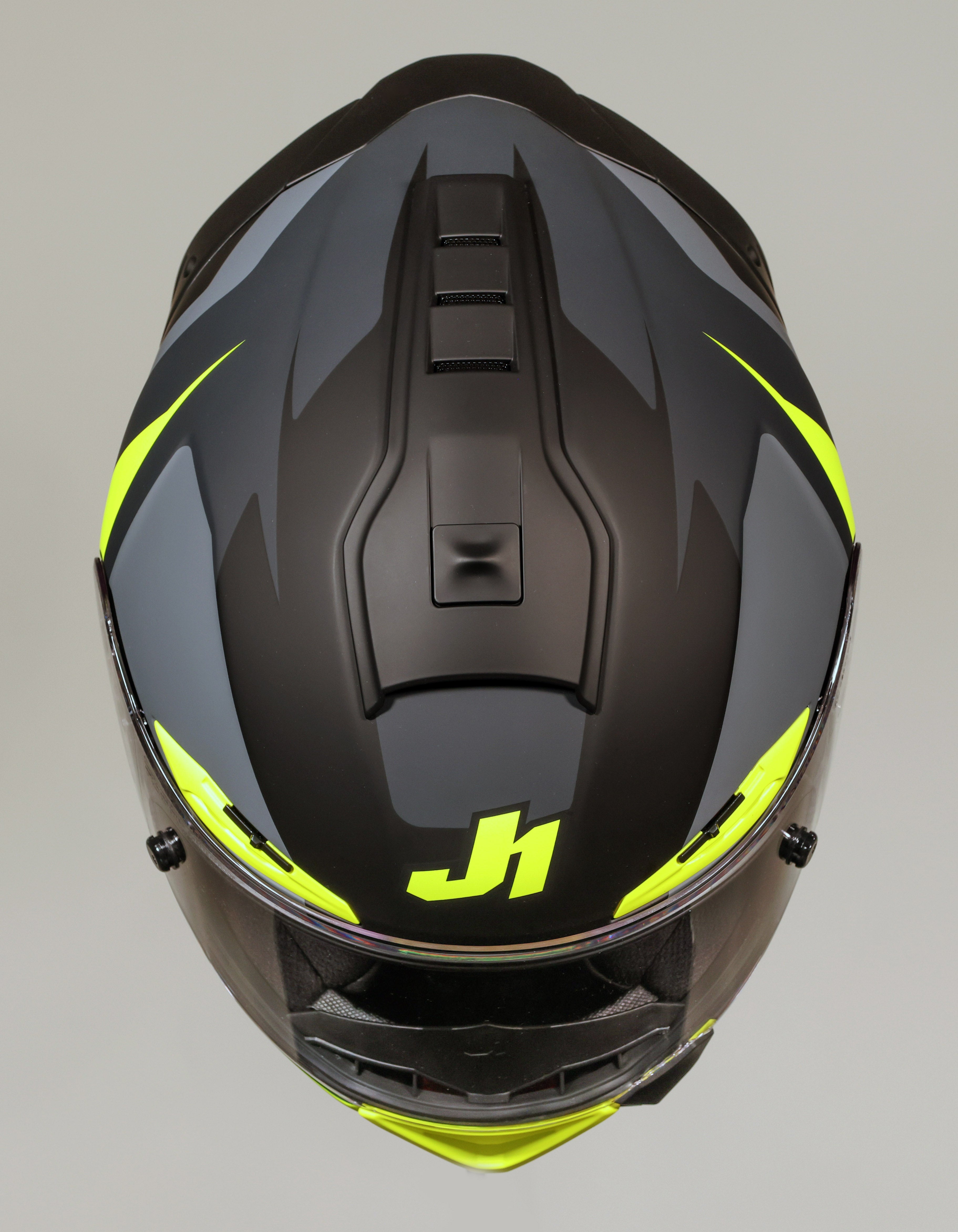 Just1 J-PGRF Helmet Arrow Neon Yellow / Matte Grey 6130320294005 
