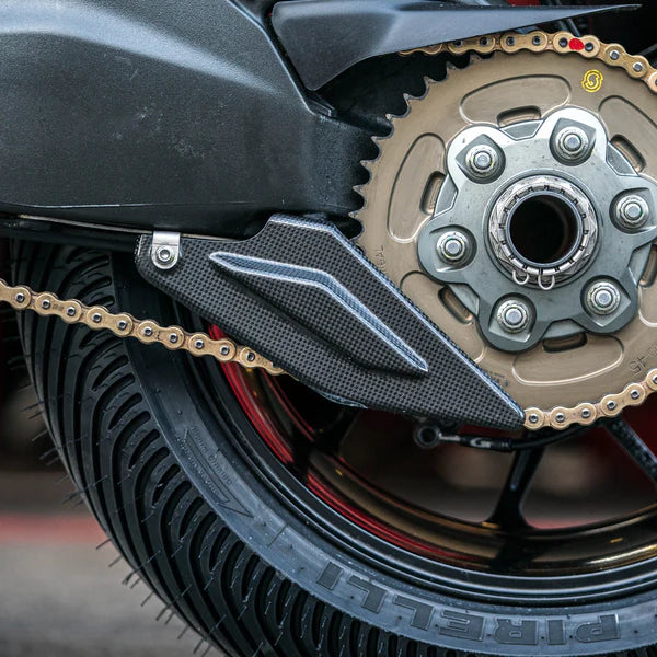 Carbon chain guard WorldSSP Feel Racing Ducati Panigale V2 955 (20-24) FR.495.114.C 